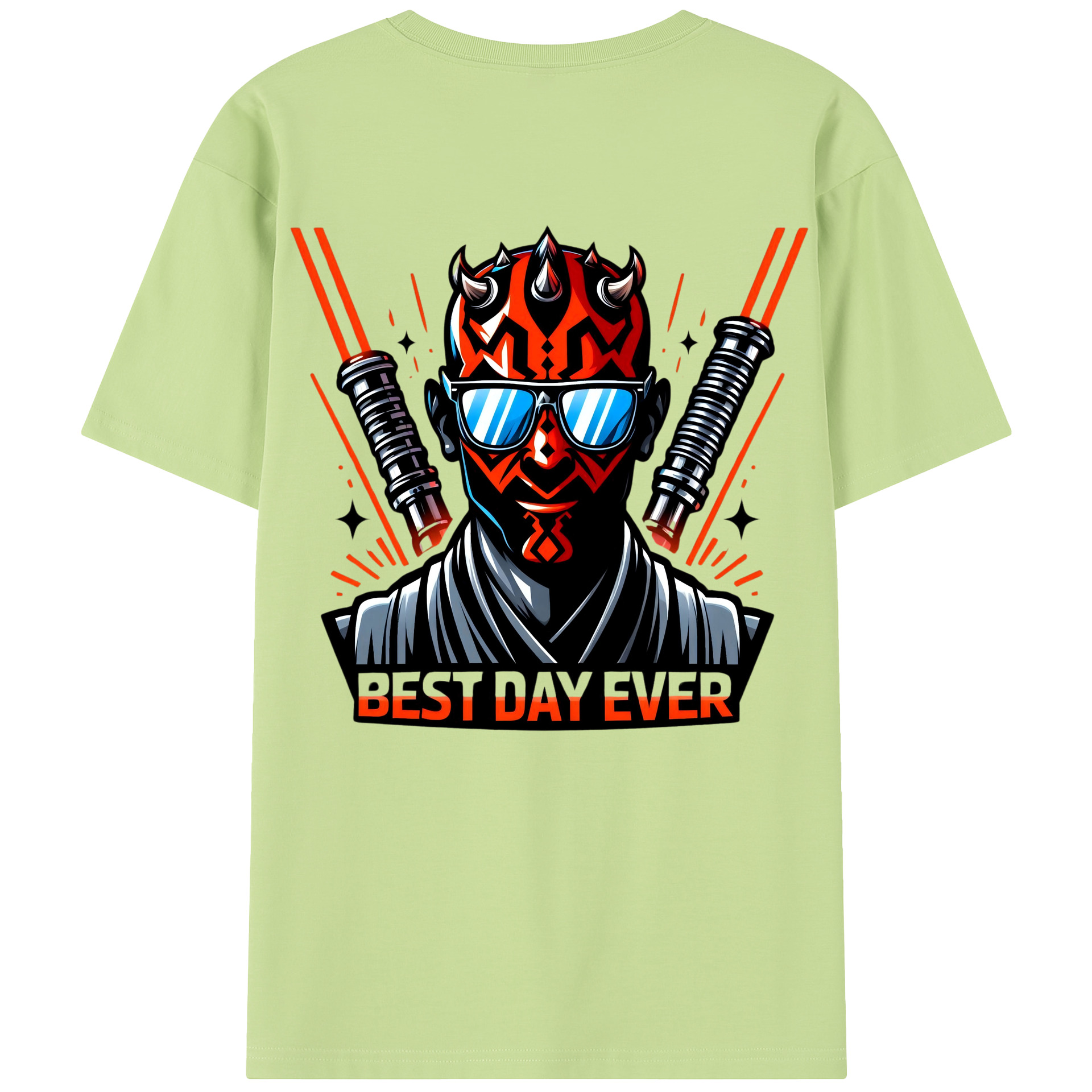 （画像用） スター・ウォーズ Star Wars 綿100％半袖Tシャツ（背面プリント）